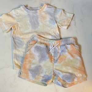 Kith Kids Pastel Tie-Dye Set